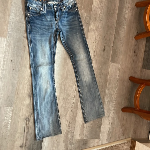 Rock revival Johanna boot cut jeans, size 27 - Picture 5 of 6